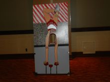 Circus Hand Balance Cutout